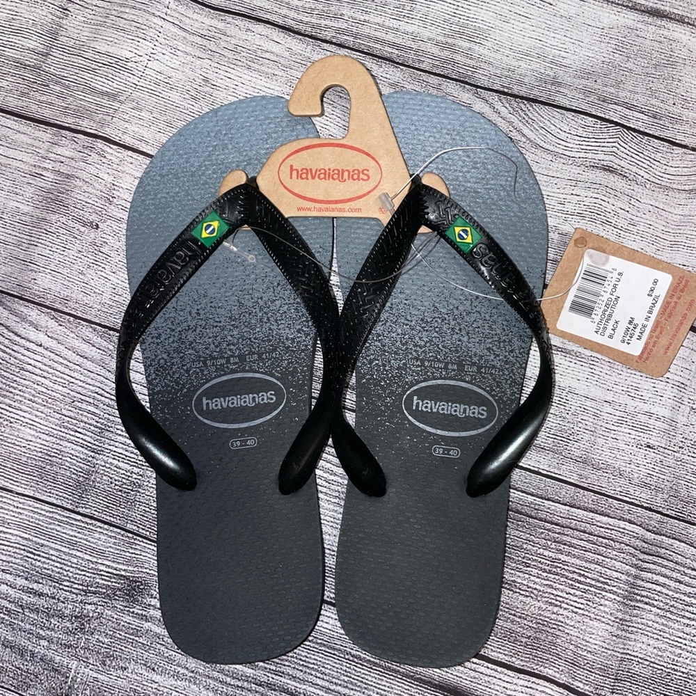Havaianas Classic Black Sandals